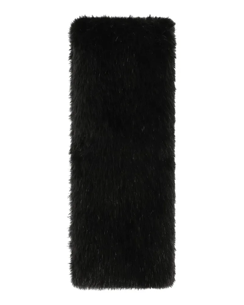 Dolce & Gabbana Schal aus Seide - Schwarz Schwarz