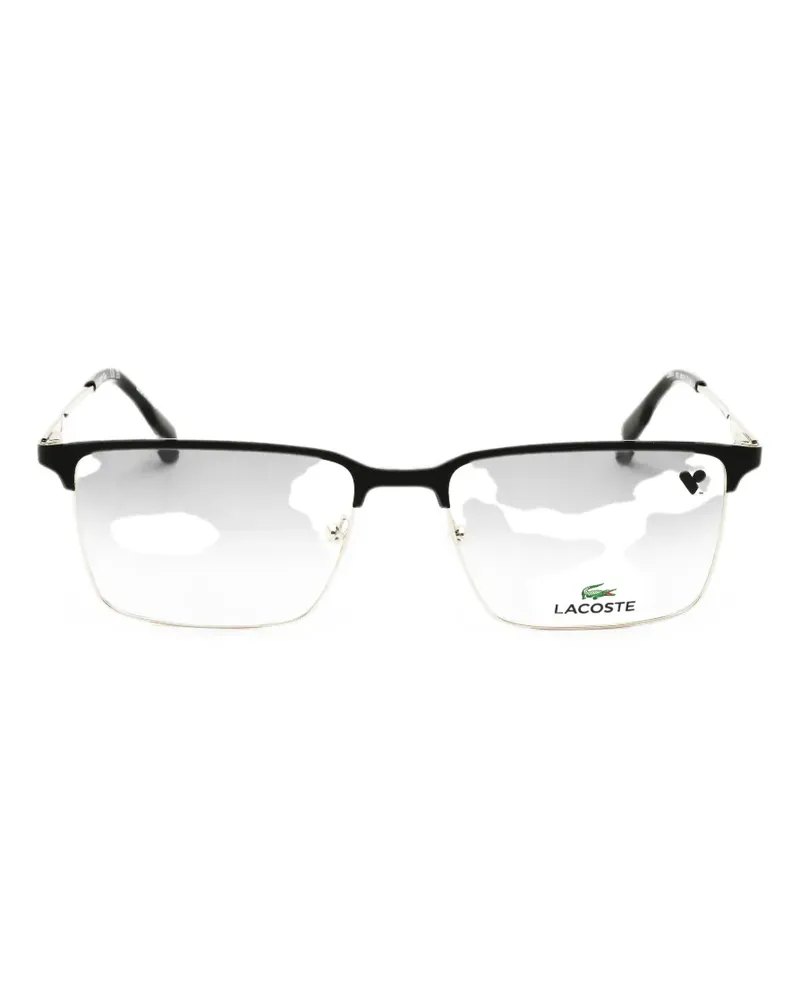 Lacoste Brille mit eckigem Gestell - Schwarz Schwarz