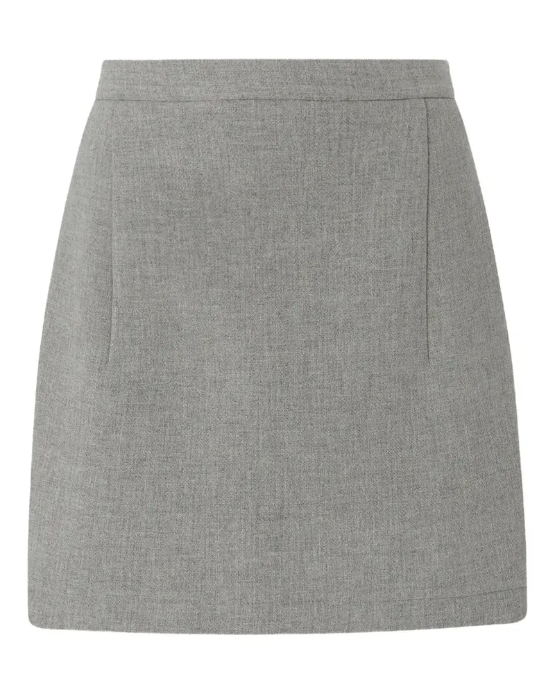 Pinko Minirock mit Falten - Grau Grau