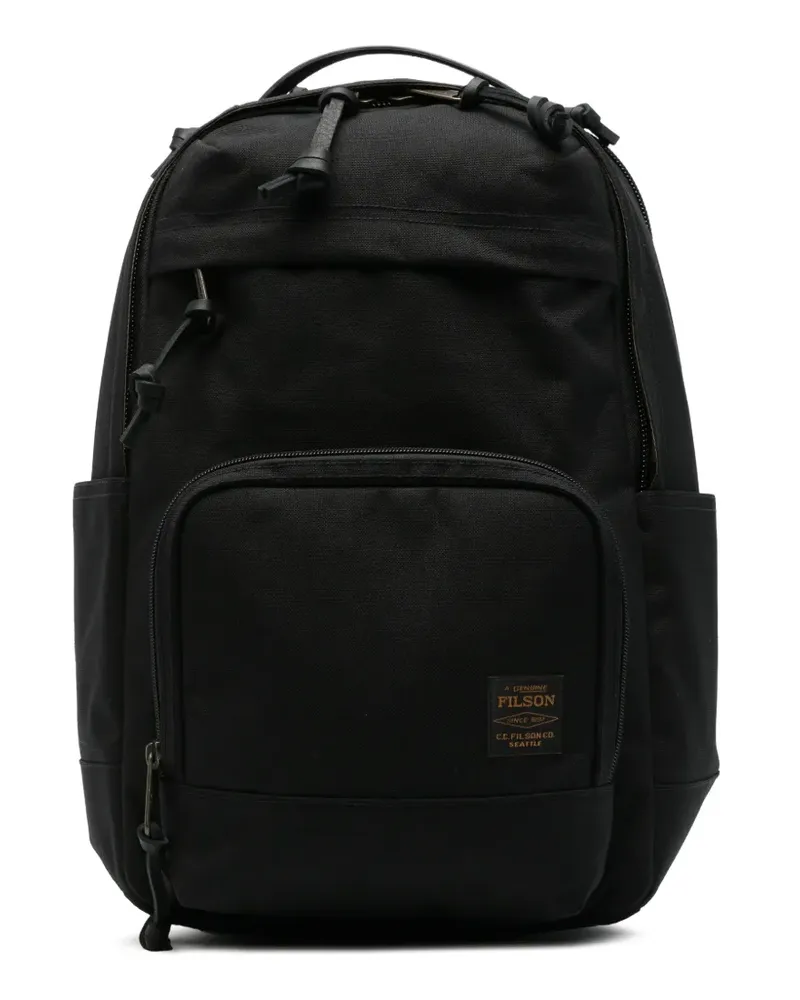 Filson logo-patch backpack - Schwarz Schwarz