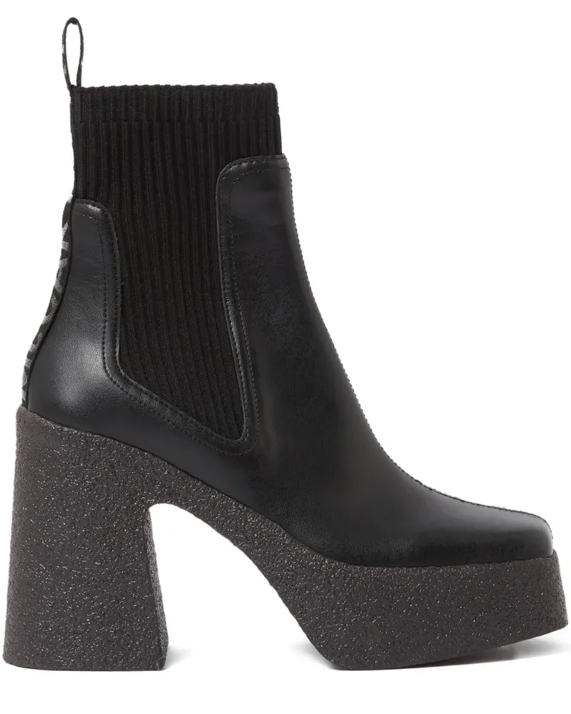 Stella McCartney Skyla Stiefel - Schwarz Schwarz