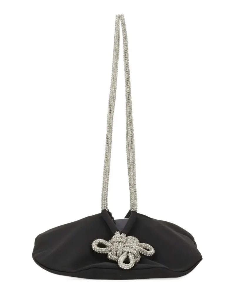 KARA UFO crystal-embellished shoulder bag - Schwarz Schwarz