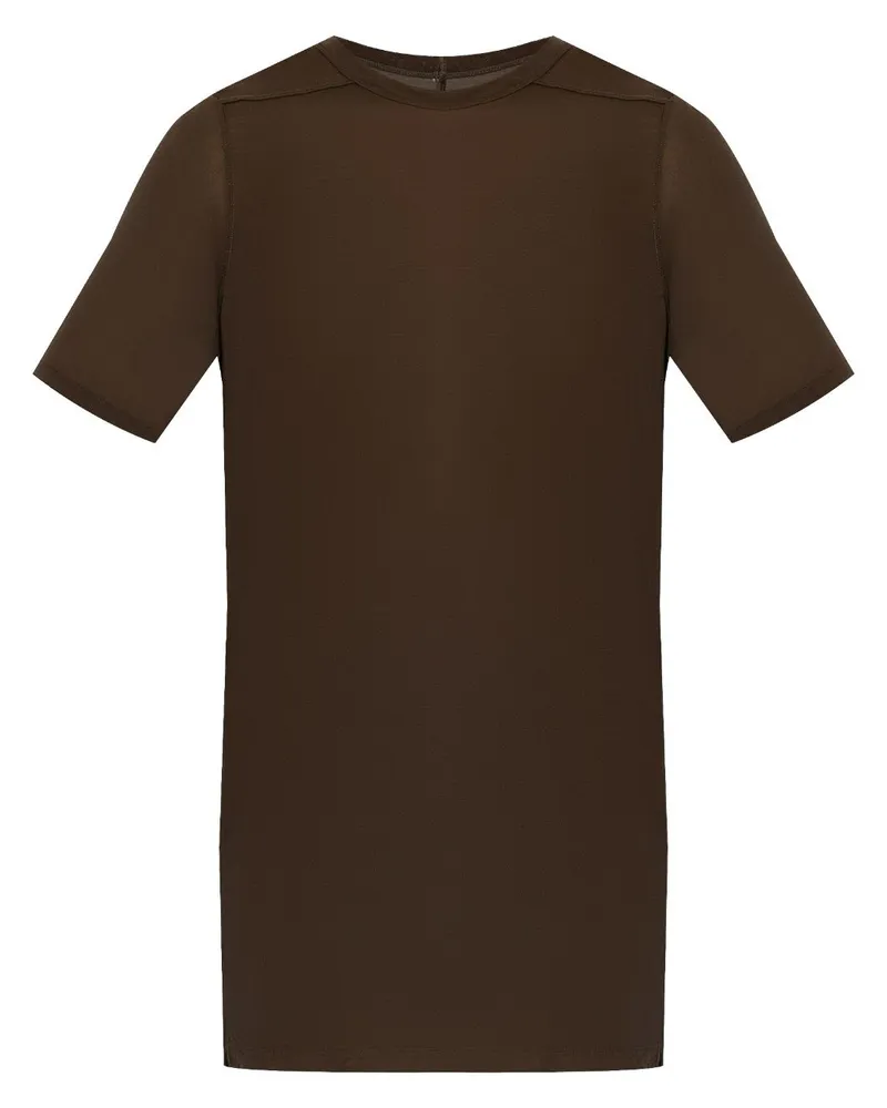 Rick Owens T-Shirt mit Rundhalsausschnitt - Braun Braun
