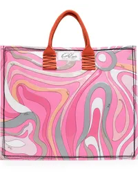 Emilio Pucci Oberteil mit Print Rosa