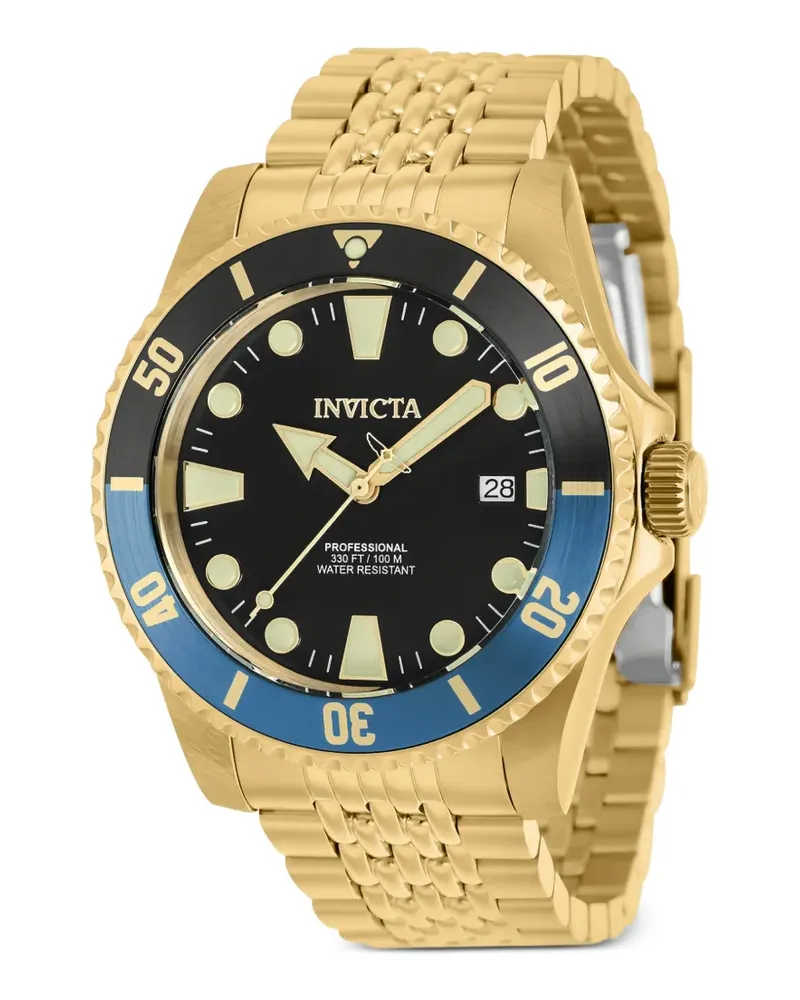 Invicta Pro Diver Armbanduhr 40mm - Schwarz Schwarz