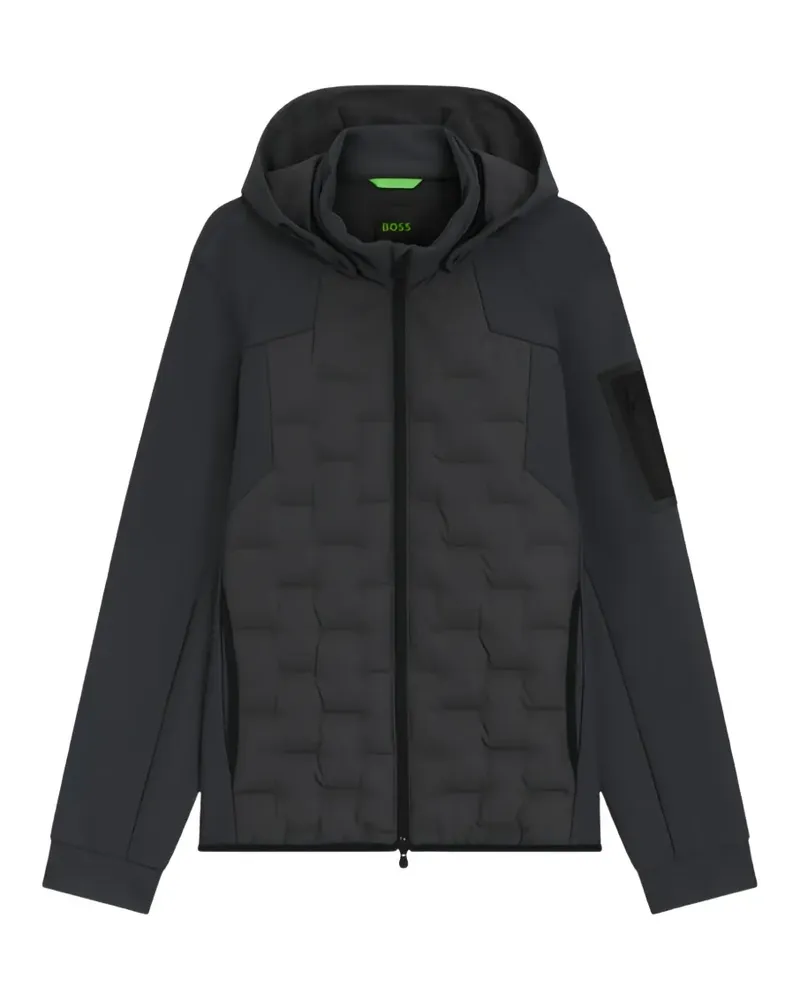 HUGO BOSS Kapuzenjacke mit Reißverschluss - Grau Grau