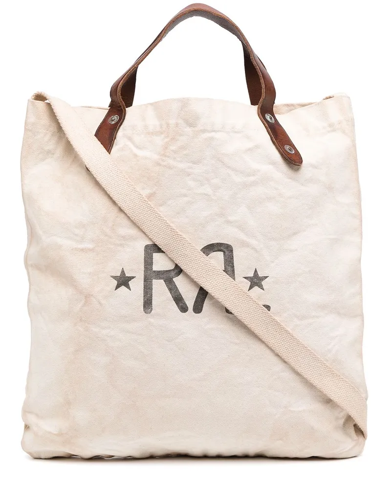 Ralph Lauren Shopper mit Schulterriemen - Nude Nude