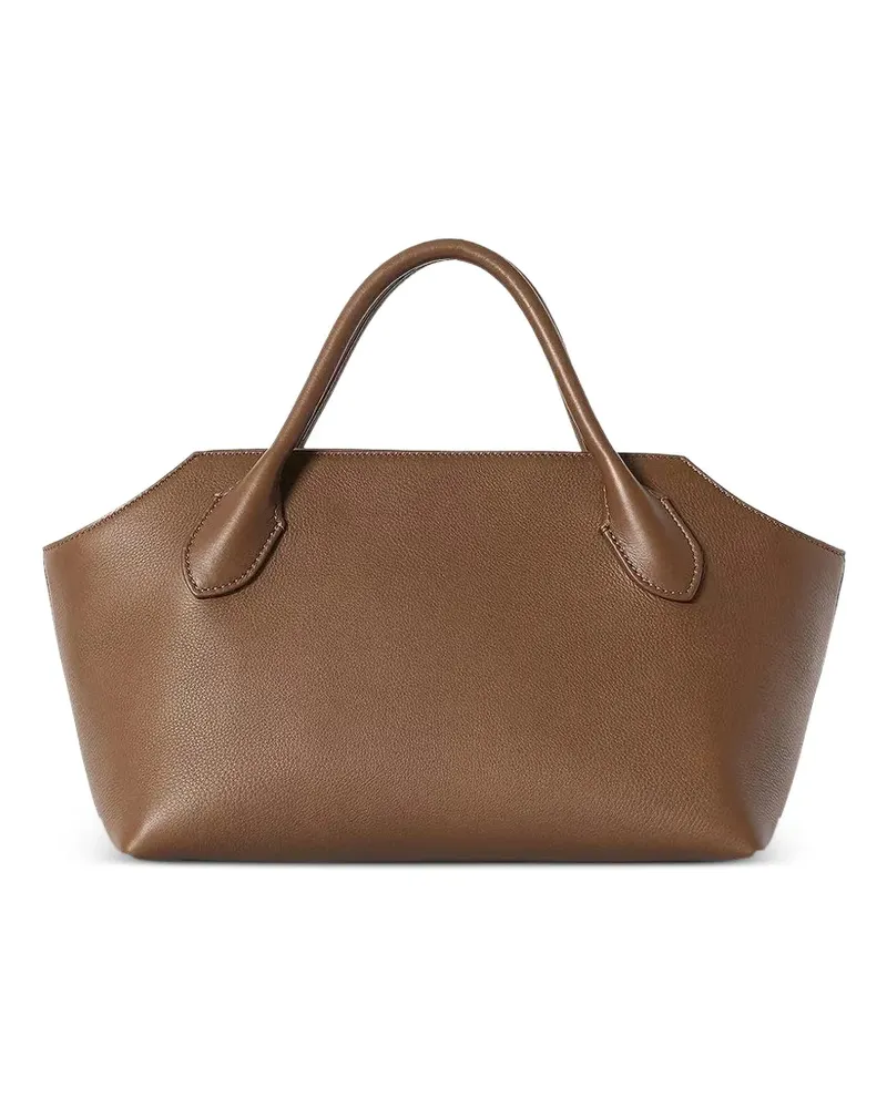 The Row Terrasse Bauletto tote bag - Braun Braun