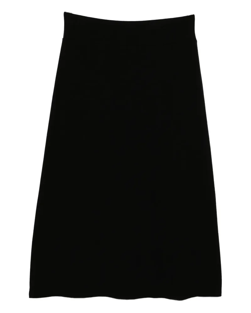 Eileen Fisher knitted midi skirt - Schwarz Schwarz
