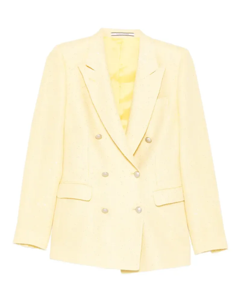 Tagliatore Doppelreihiges Sakko - Gelb Gelb