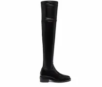 Roman Stud Overknee-Stiefel 30mm - Schwarz