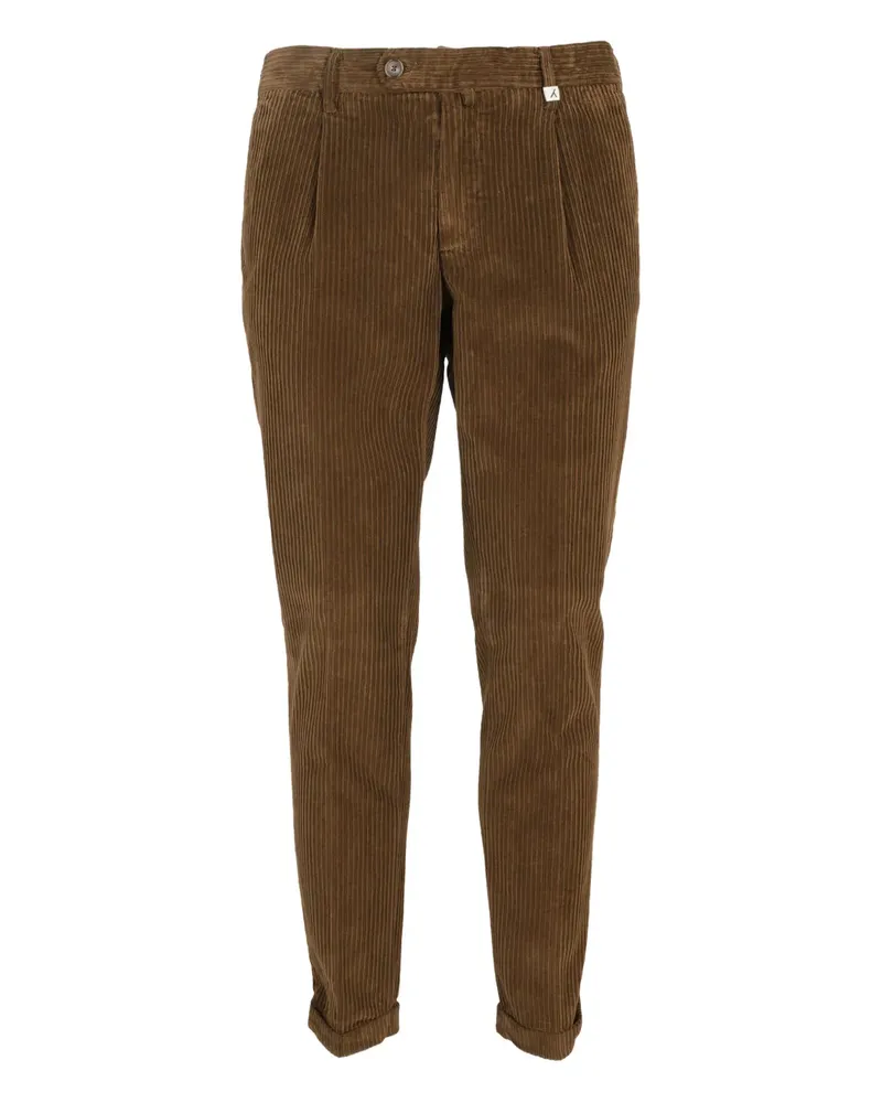 MYTHS Schmale Cordhose - Braun Braun