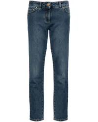 Moschino Klassische Skinny-Jeans Blau