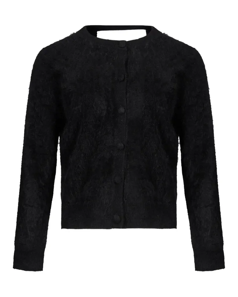 Gotha Geknöpfter Cardigan - Schwarz Schwarz