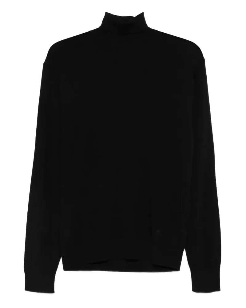 Manuel Ritz Pullover mit Rollkragen - Schwarz Schwarz