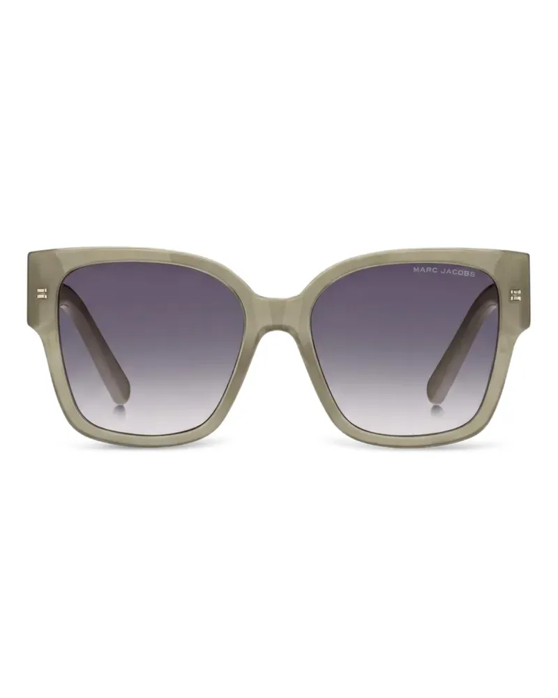 Marc Jacobs Sonnenbrille mit eckigem Gestell - Nude Nude