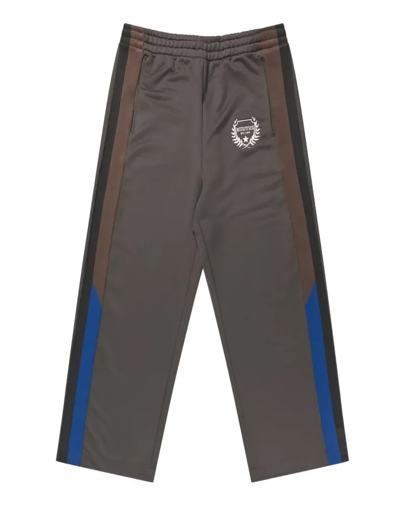 MUNTHE Vexation Jogginghose mit Logo-Stickerei - Grau Grau