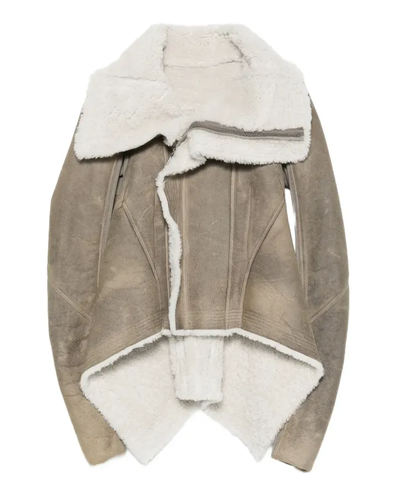 Rick Owens Jacke mit Shearling-Futter - Grau Grau