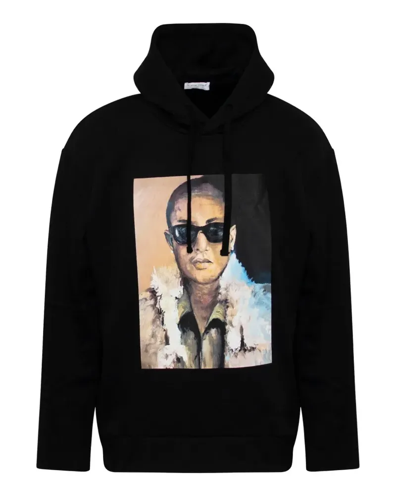 IH NOM UH NIT Pharrell Williams graphic-print hoodie - Schwarz Schwarz