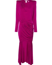 Alexandre Vauthier Kleid mit Falten Rosa