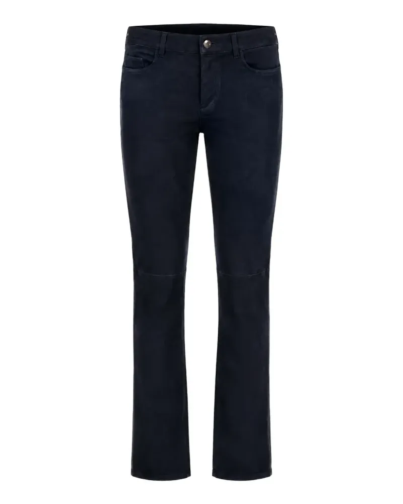 Stouls Dean suede trousers - Schwarz Schwarz