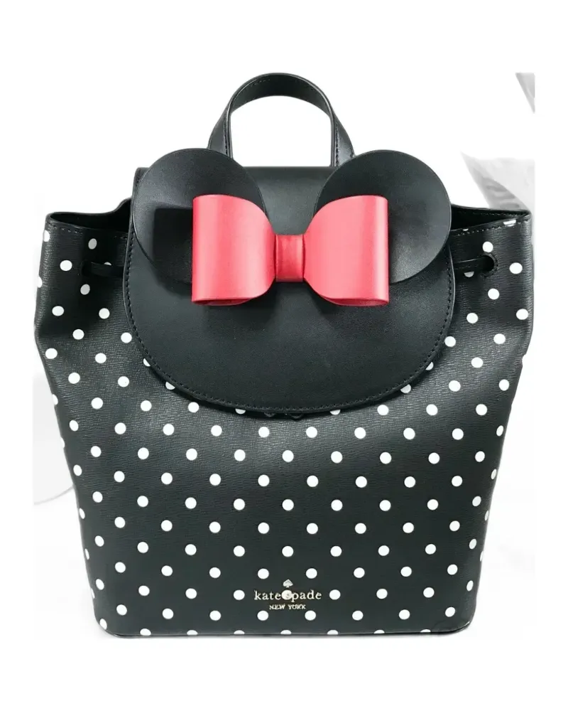Kate Spade x Disney Minnie Mouse polka-dot backpack - Schwarz Schwarz