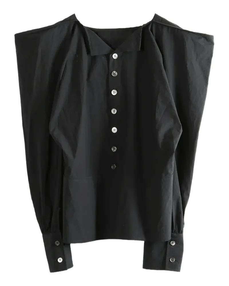 Comme des Garçons buttoned shirt - Schwarz Schwarz