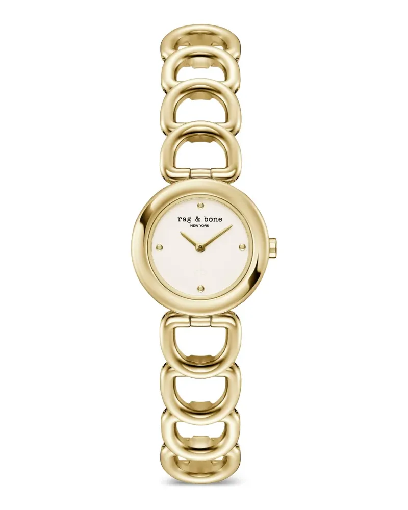 Rag & Bone Runde Armbanduhr 26mm - Nude Nude