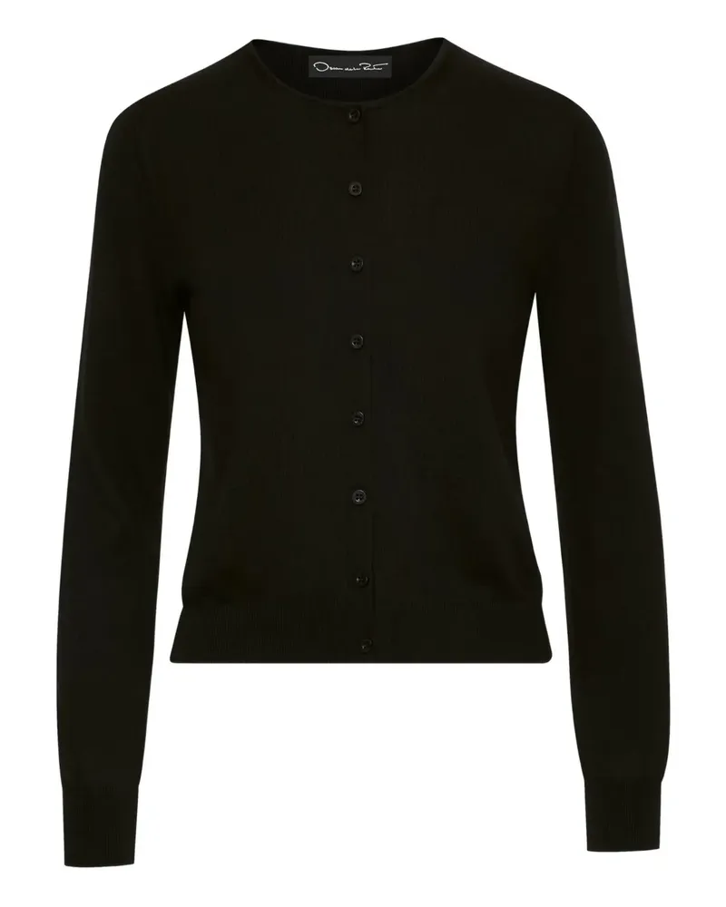 Oscar de la Renta button-front cardigan - Schwarz Schwarz