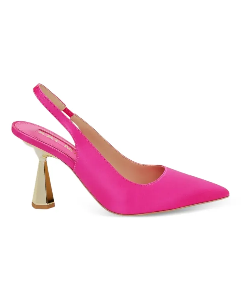 Kat Maconie Diana pointed-toe mules - Rosa Rosa