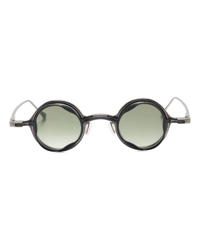 RIGARDS Brille mit rundem Gestell - Grau Grau
