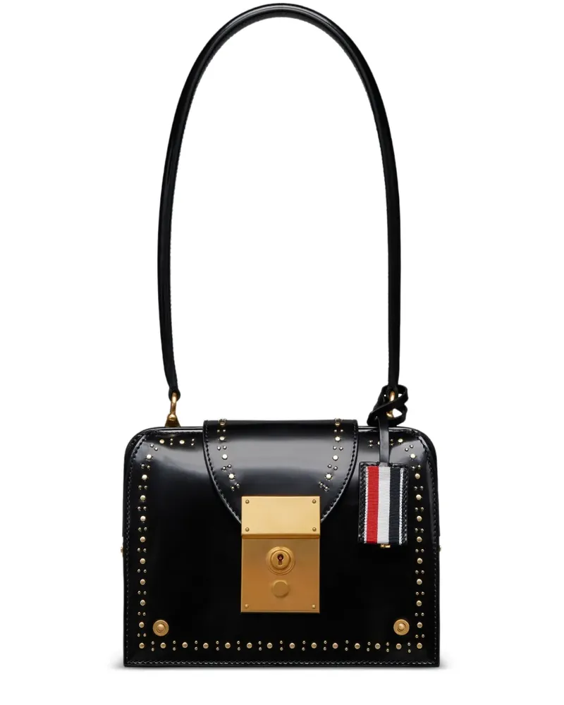 Thom Browne Mrs. Thom Triangle Schultertasche - Schwarz Schwarz