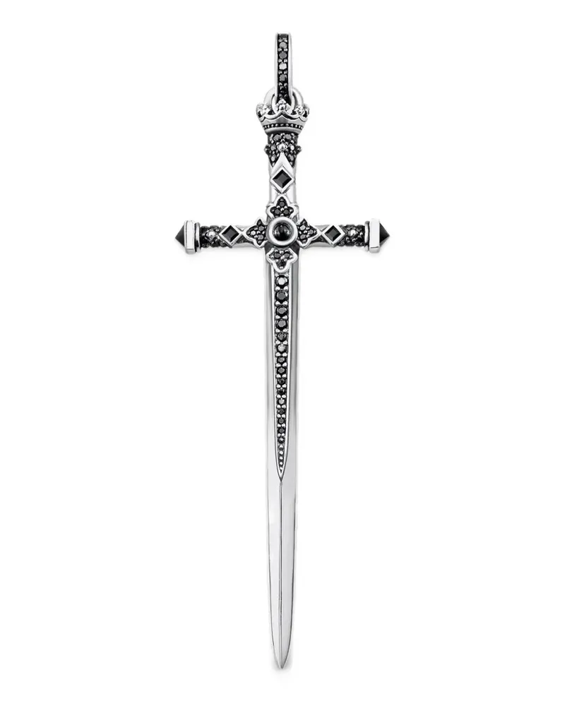 Thomas Sabo Verzierter Anhänger in Schwertform - Silber Silber