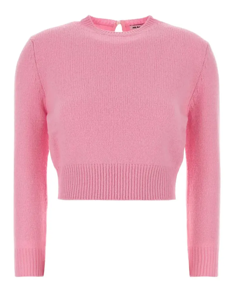 Jil Sander cropped sweater - Rosa Rosa
