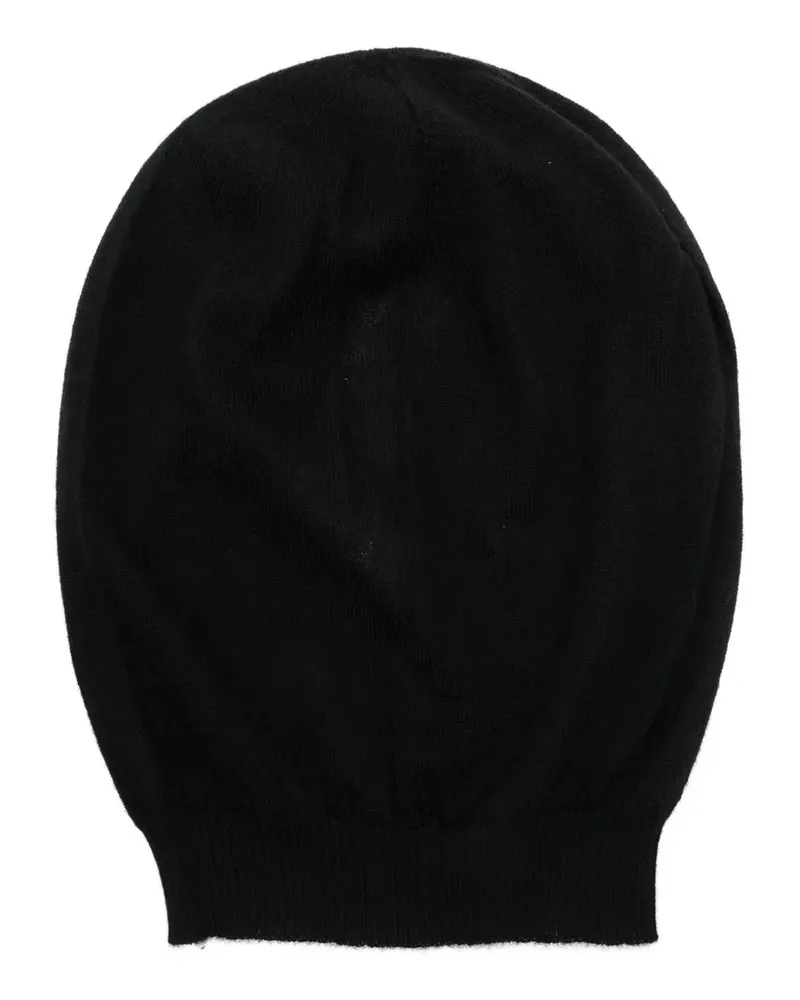 Rick Owens Beanie aus Kaschmir - Schwarz Schwarz