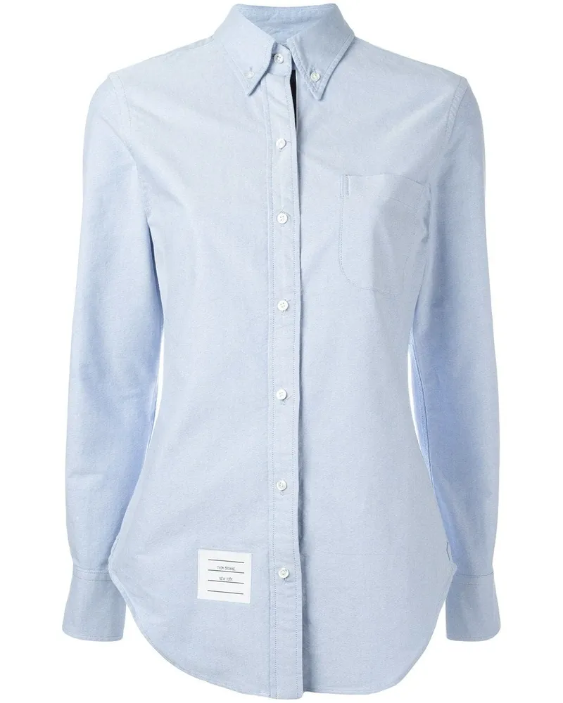 Thom Browne Klassisches Hemd - Blau Blau