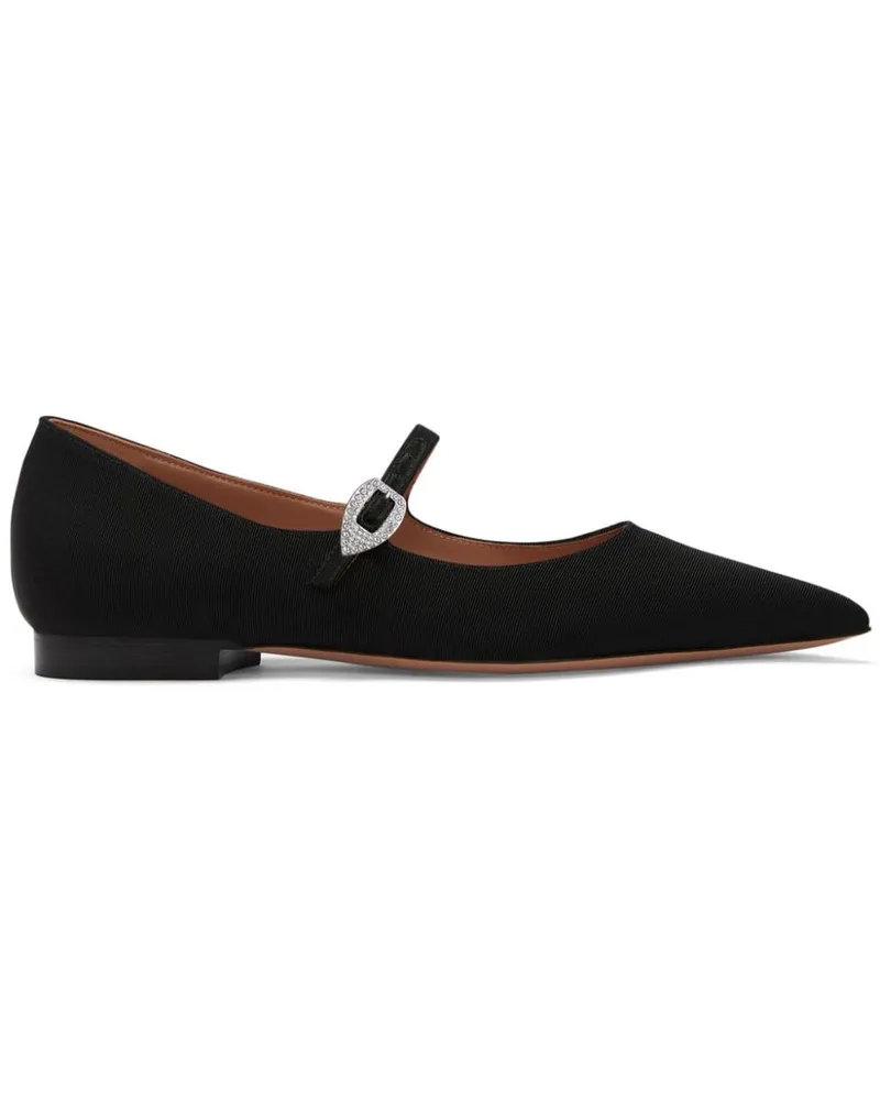 Malone Souliers Kate Ballerinas - Schwarz Schwarz