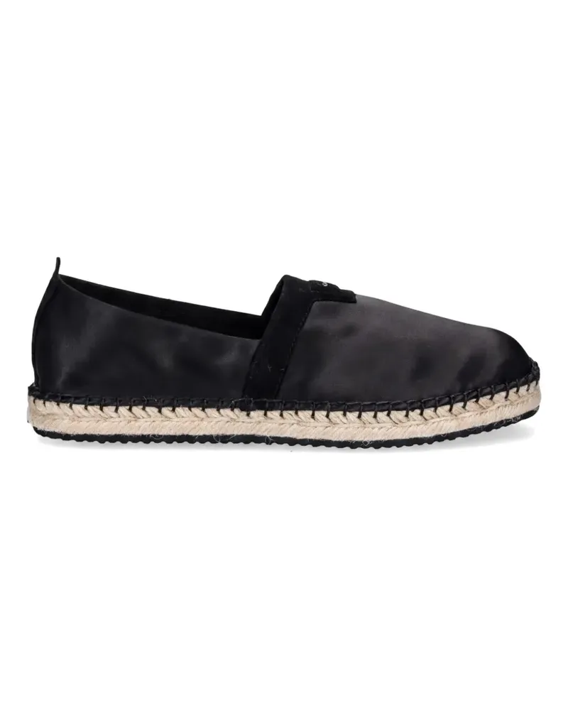 Gant Espadrilles mit Logo - Schwarz Schwarz