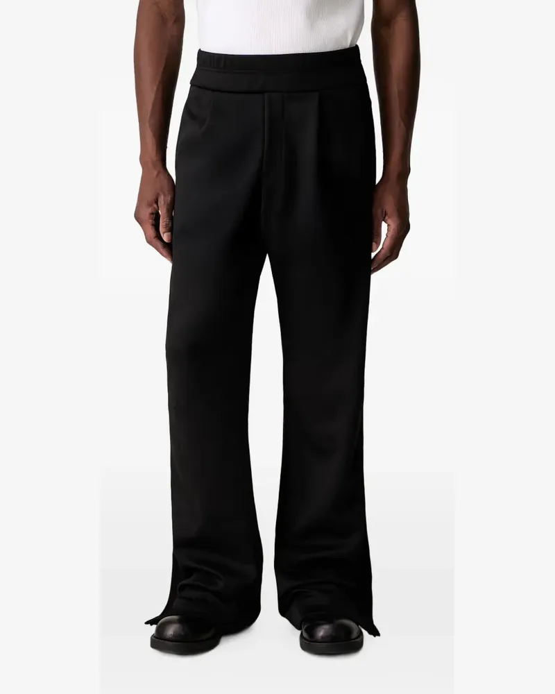 RHUDE Trofeo zip-cuff track pants - Schwarz Schwarz