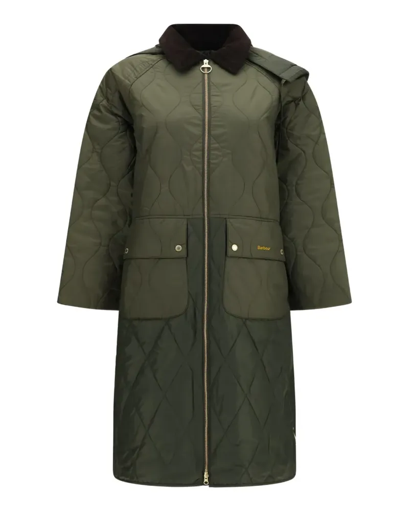 Barbour Osbourne Steppmantel - Grün Grün