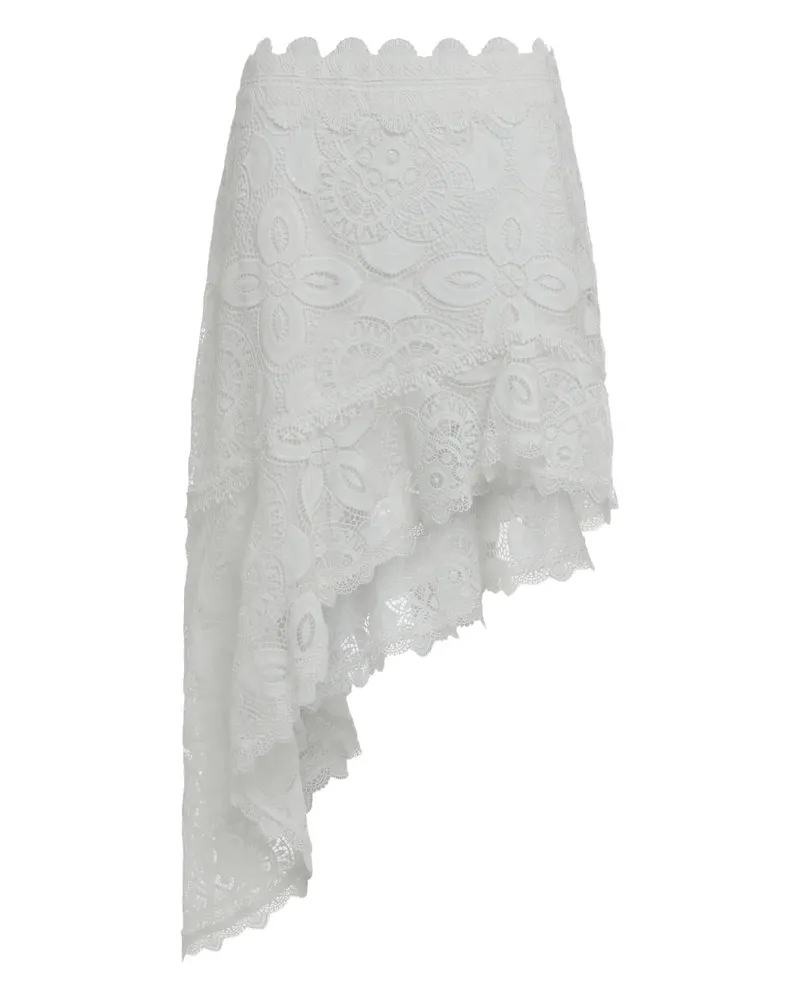 WAIMARI lace mini skirt - Weiß Weiß