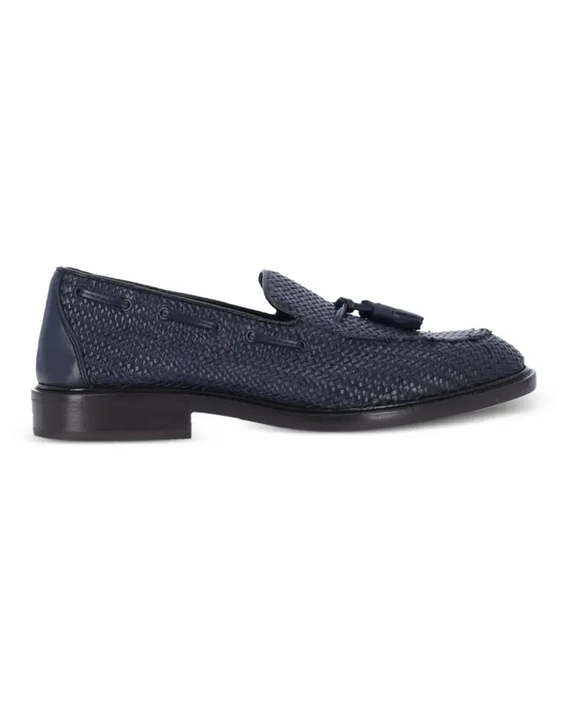 Alexander Hotto woven tassel loafers - Blau Blau