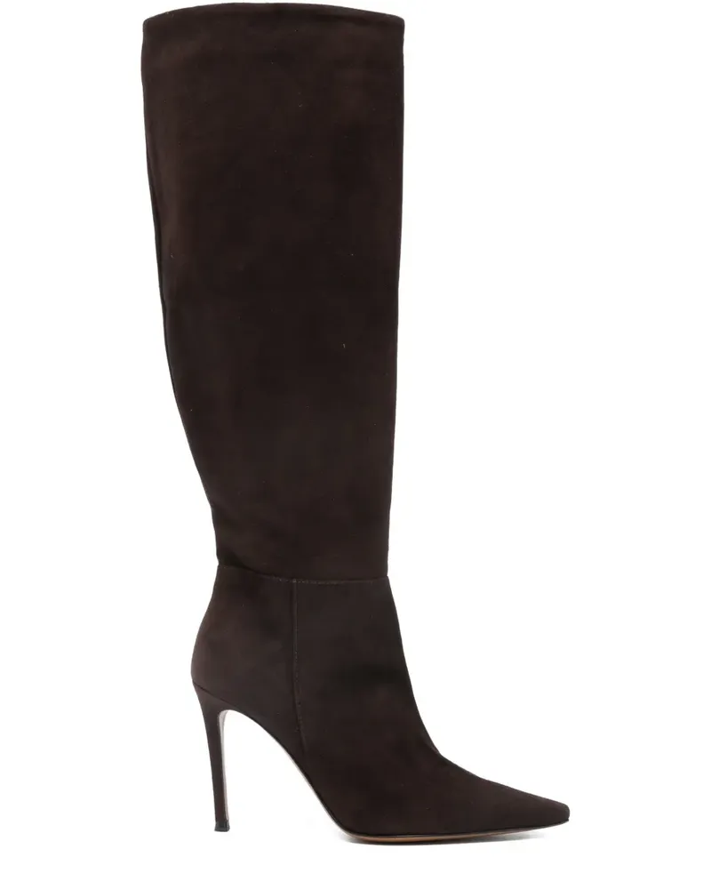 FESTA Milano pointed stiletto-heel boots - Braun Braun