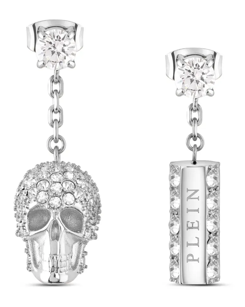 Philipp Plein Ohrringe aus Edelstahl - Silber Silber