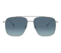 Dresner Pilotenbrille - Silber