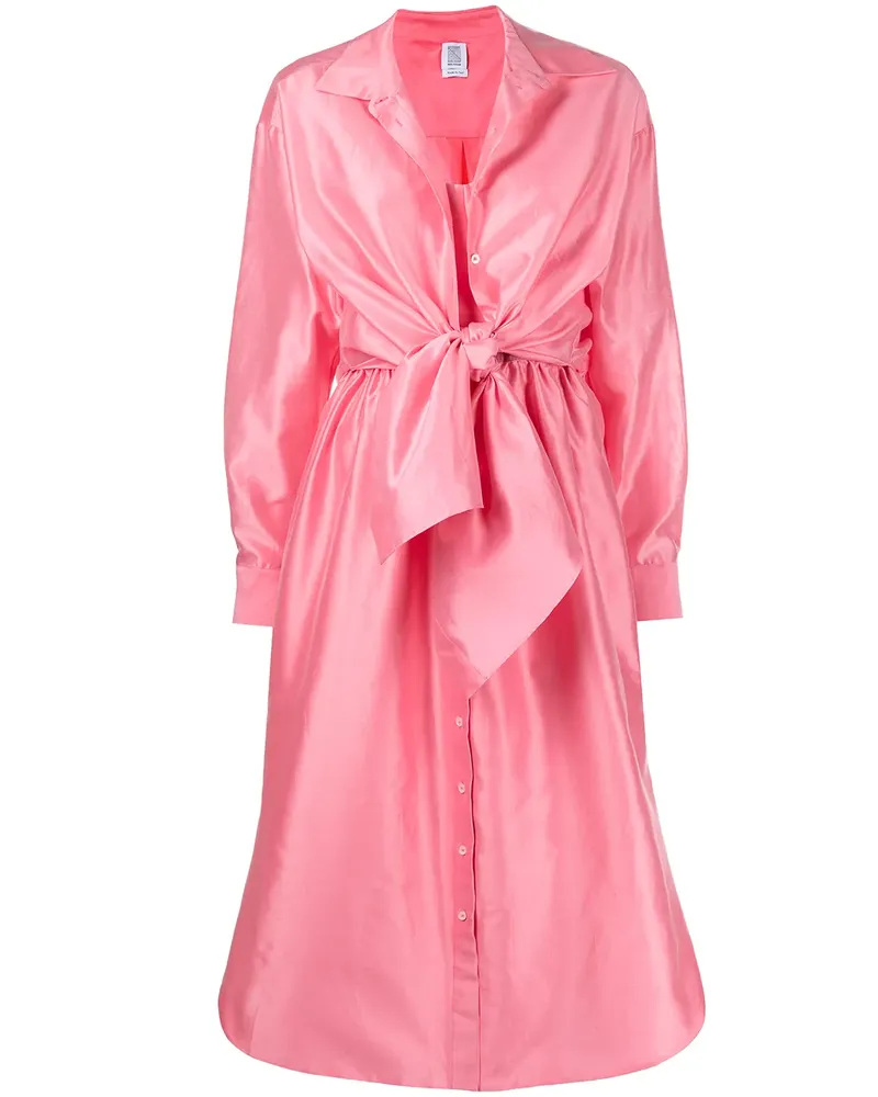 Rosie Assoulin Bustino Kleid - Rosa Rosa