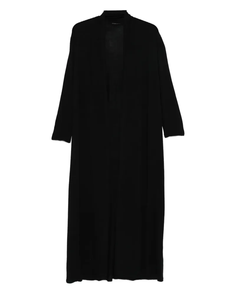 Faliero Sarti Langer Cardigan - Schwarz Schwarz