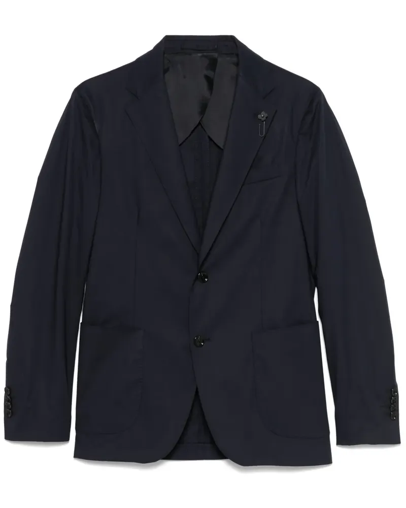 LARDINI Einreihiges Sakko - Blau Blau