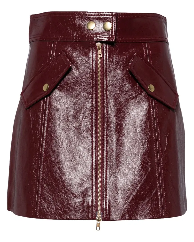 Cynthia Rowley Rock aus Lackleder - Rot Rot