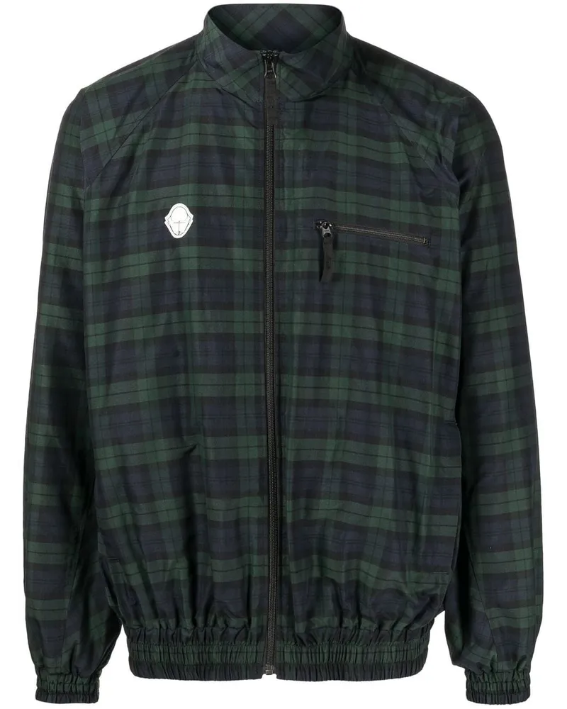 Undercover Bomberjacke mit Karomuster - Grün Grün